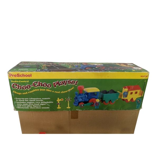 Radio Shack Radio-Controlled Choo Choo Playset COMPLETE W/Original Box-From 2002 - Picture 8 of 9